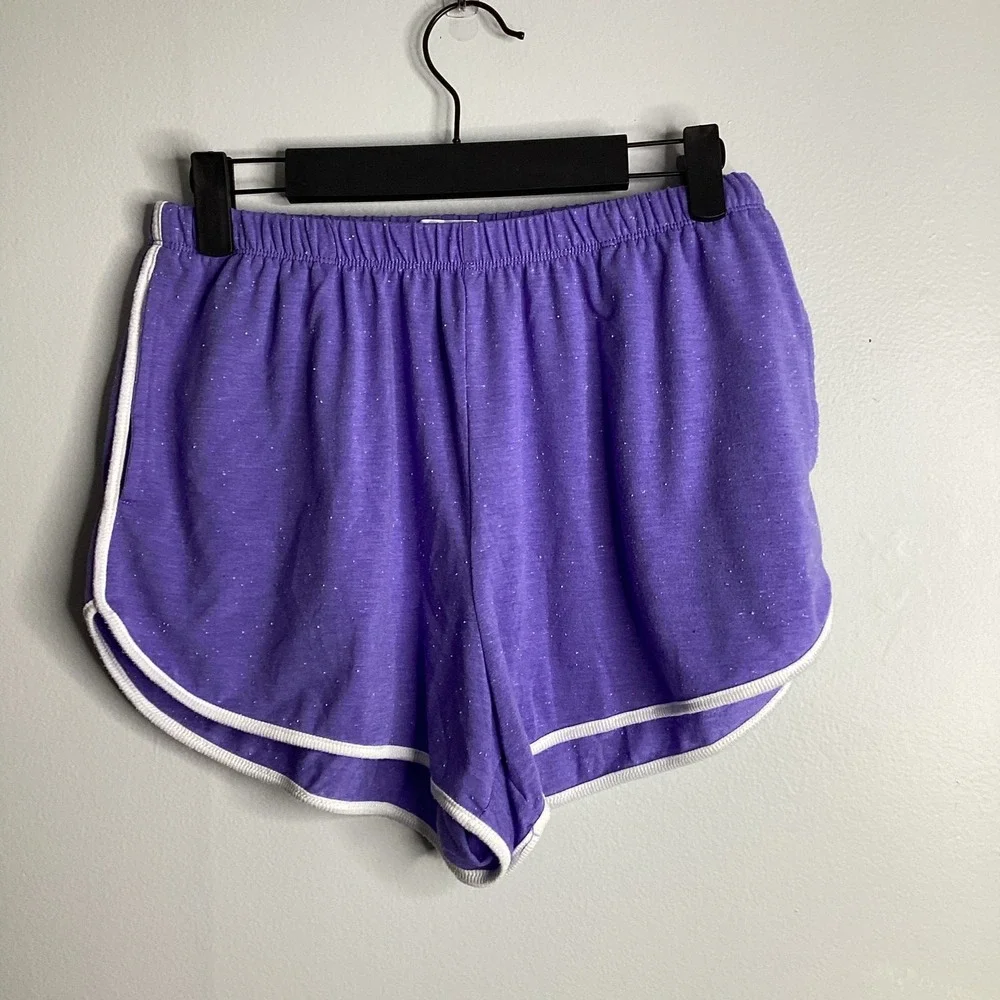 Colsie Lounge Set Womens Small Purple Space‎ Dye Tank Top Shorts Excellent Cami
